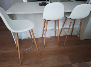 3 Sillas Altas Bar/Cocina Nuevas