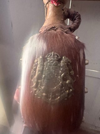 Decanter Vintage Pelle Stemma