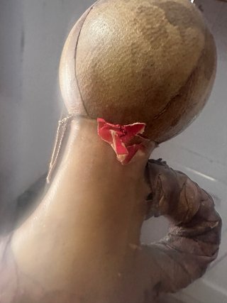 Decanter Vintage Pelle Stemma