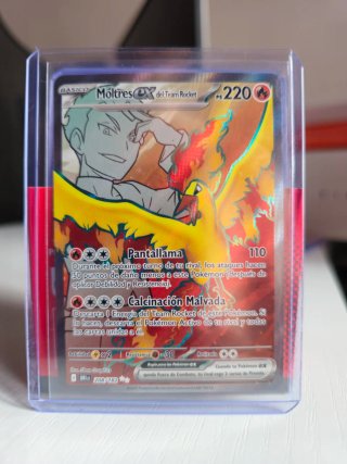 Moltres ex del Team Rocket 208/182