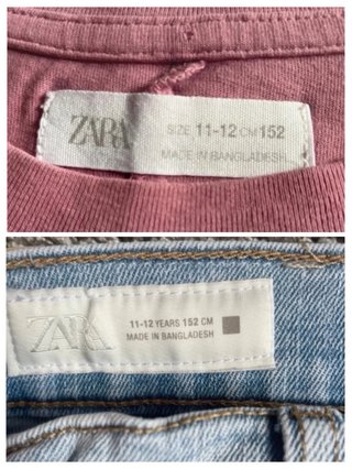 Lote Ropa Niño 11-12 Años:Camiseta+Bermuda Vaquera