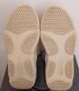 Zapatillas Adidas Superstar Talla 38.5 Beige