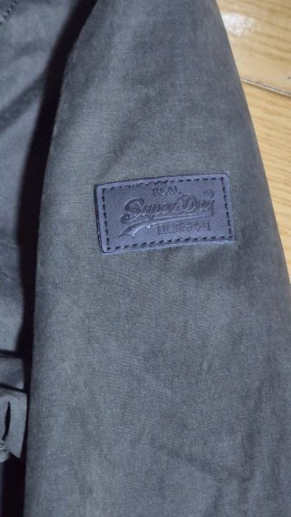 Cazadora Superdry Talla M Verde Oliva