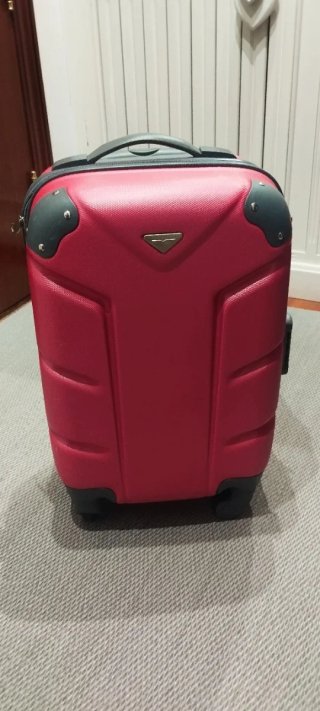 Maleta de cabina rosa