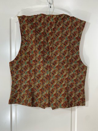Gilet elegante uomo bordeaux