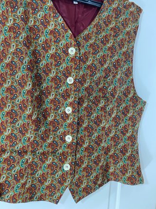 Gilet elegante uomo bordeaux