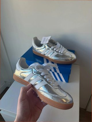 Adidas Samba OG Plata Talla 41