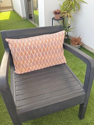Conjunto de muebles de jardín negro