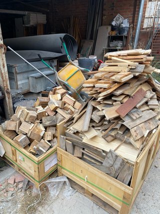 Vendo Leña de palets para chimenea