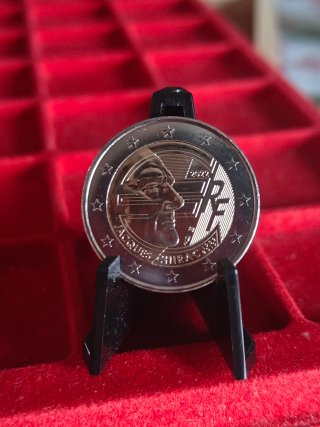 2 euro Francia Jacques Chirac