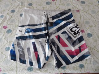 Bañador Hombre Azul Negro