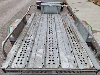 Remolque portamotos para 3 motos