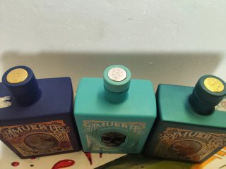 3 Bottiglie Vuote Gin Amuerte Coca Gin