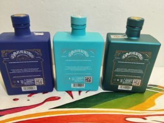 3 Bottiglie Vuote Gin Amuerte Coca Gin