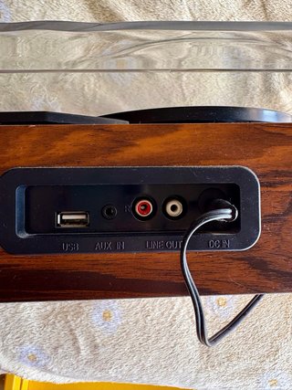 Giradischi Udreamer Vintage con Bluetooth, USB e A