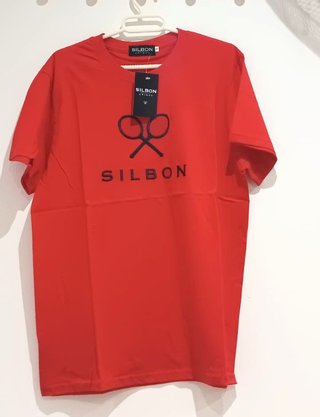 Camiseta SILBON Roja Talla S