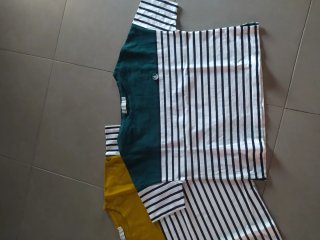 2 Camisetas Mariniere Petit Bateau
