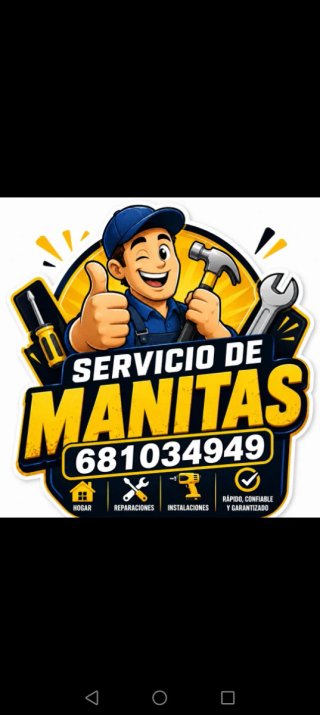 Manitas, solución a tus problemas del hogar.