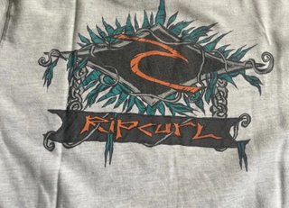 Camiseta Rip Curl Gris Talla 16 Años