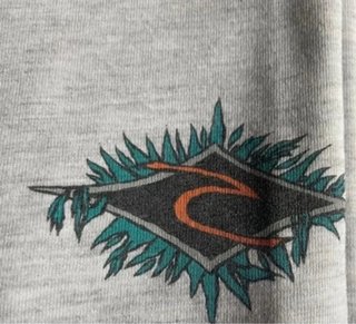 Camiseta Rip Curl Gris Talla 16 Años