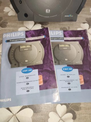 PhilipsCDF 100 Photo CD & CD Audio Player. Vintage