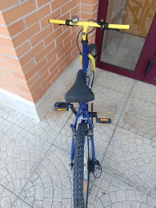 Bicicleta Montaña Condor Azul y Amarilla
