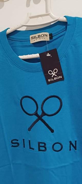 Camiseta Silbon Azul Talla S