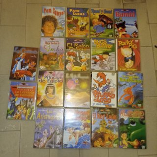 Lote 18 DVDs Variados Infantil/Familiar