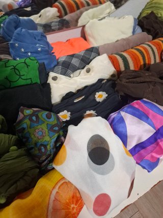 Sciarpe, scialli, foulard, sciarpe, buff