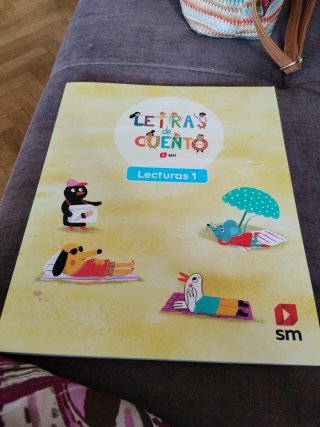 Cuaderno de lectoescritura 2. Letras de cuento