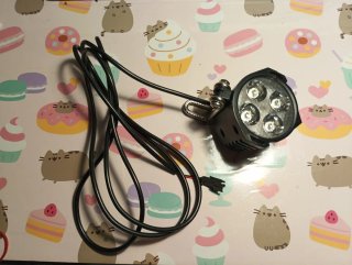 Faro LED 4 Lentes para Bicicleta