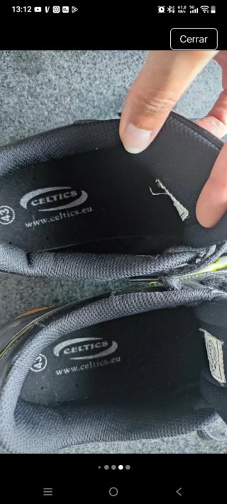 Zapatillas fútbol sala  número 43