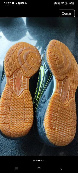 Zapatillas fútbol sala  número 43