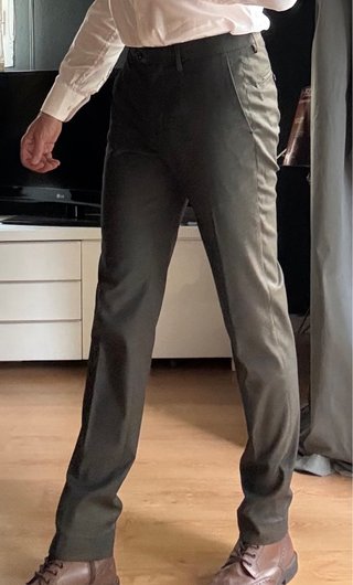 Traje Mango Super Slim Fit Verde Hombre