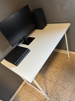 Mesa Escritorio Ikea Blanca 100x60 Linnmon / Spand