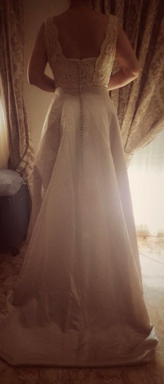 Vestido Novia Vintage Atelier Diagonal + Can-can