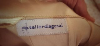 Vestido Novia Vintage Atelier Diagonal + Can-can