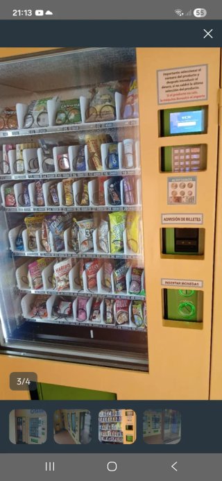 Máquina de snacks TCN