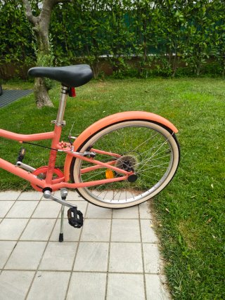 Bicicletta bambina Riverside 500 24 pollici rosa
