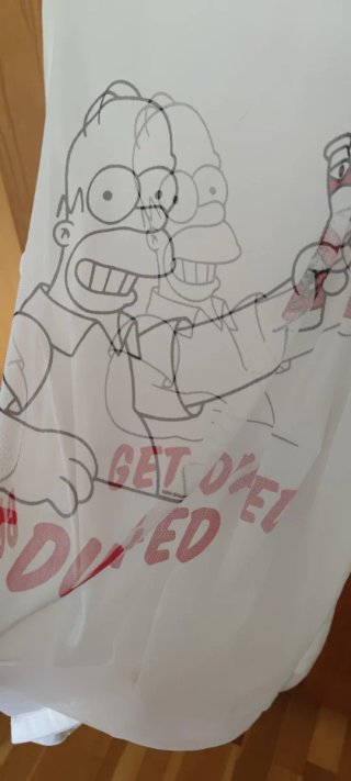 Camiseta The Simpsons Homer Duff