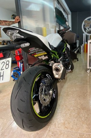 Kawasaki Z900 A2 2020 Verde/Blanco