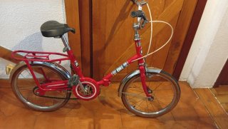Bicicleta BH antigua roja