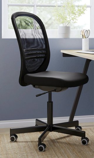 Ikea Silla de oficina Flintan Negra