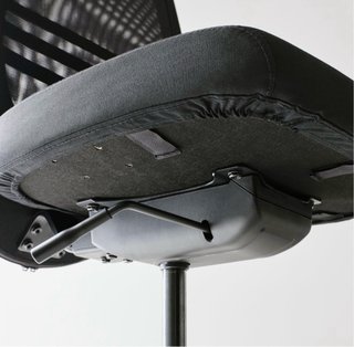 Ikea Silla de oficina Flintan Negra