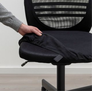 Ikea Silla de oficina Flintan Negra