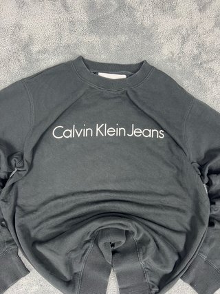 Jersey Calvin Klein Jeans Negro Vintage 90s