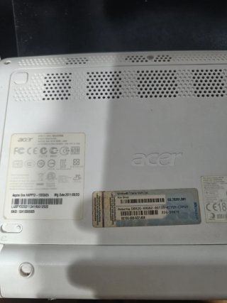 Mini portatile Acer Aspire One Happy 2