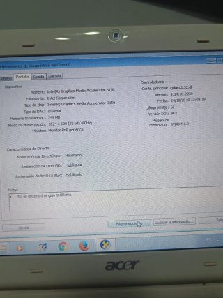 Mini portatile Acer Aspire One Happy 2