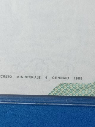 Banconota 5000 Lire Italia Vincenzo Bellini
