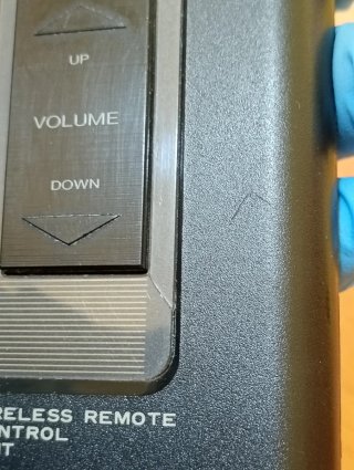 TELECOMANDO ORIGINALE GOLDSTAR GSV-5300 VINTAGE